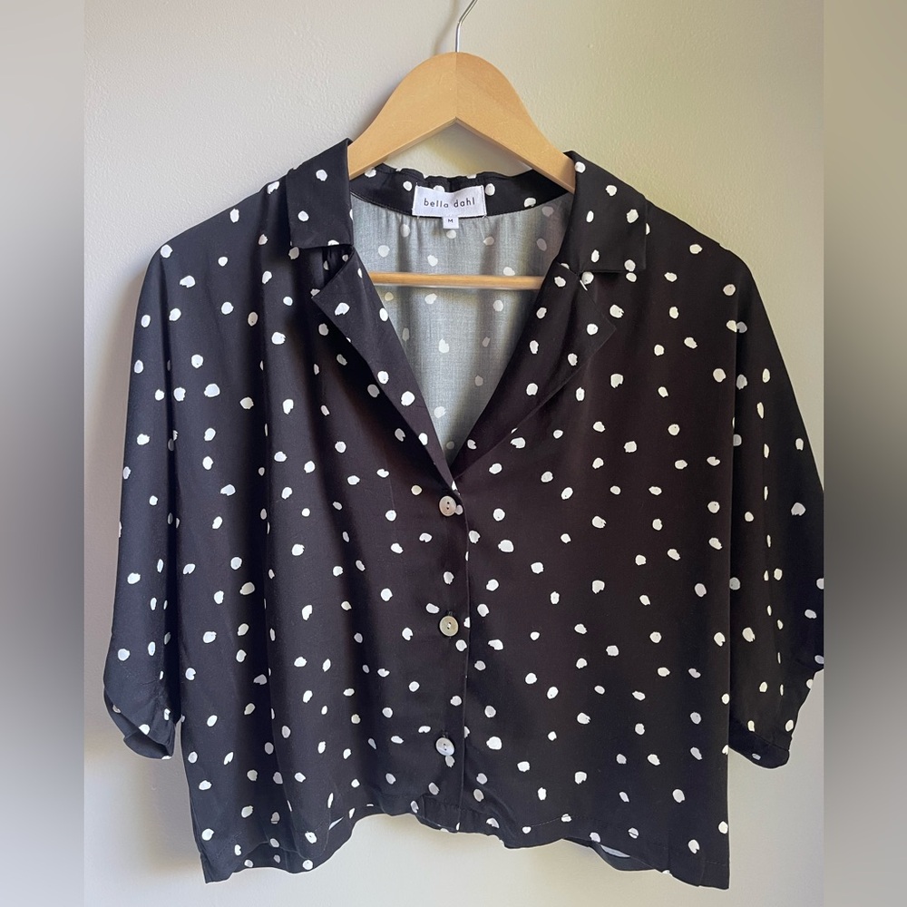 Soft Black Blouse